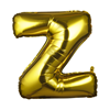Foil balloon Gold Letters 100 cm