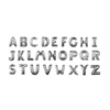 Foil balloon Silver Letters 100 cm