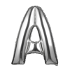 Foil balloon Silver Letters 100 cm