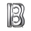 Foil balloon Silver Letters 100 cm