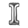 Foil balloon Silver Letters 100 cm