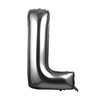 Foil balloon Silver Letters 100 cm