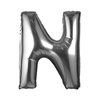 Foil balloon Silver Letters 100 cm