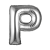 Foil balloon Silver Letters 100 cm
