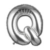 Foil balloon Silver Letters 100 cm