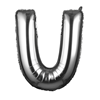 Foil balloon Silver Letters 100 cm