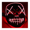 El Wire Purge Led mask Röd