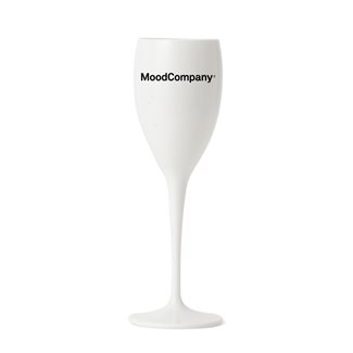 Champagneglas med tryck