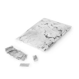 Konfetti 1 kg Silver Metallic