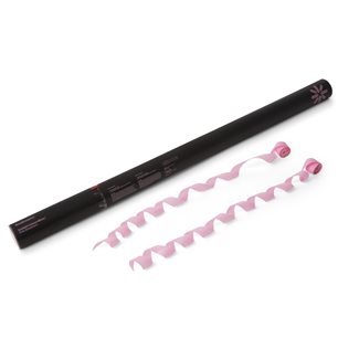 Konfettikanon 80 cm rosa pappersserpentiner
