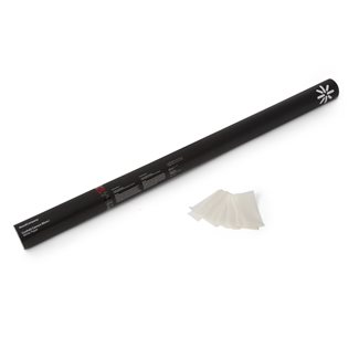 Konfettikanon 80 cm vitt papper