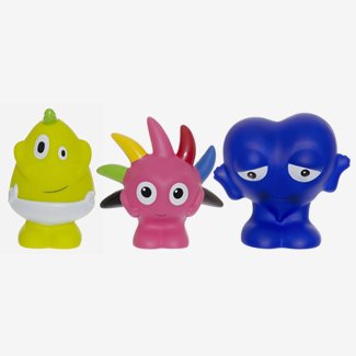 Babblarna- Stora plastfigurer, D-Mix, 3 ol.