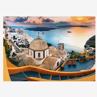 1000 bitar - Santorini