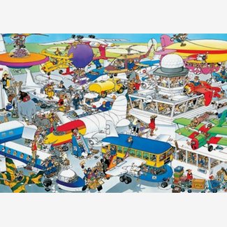 1000 bitar - Busy airport