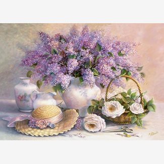 1000 bitar - Trisha Hardwick: Flieder