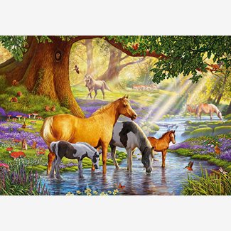 1000 bitar - Horses by the Stream