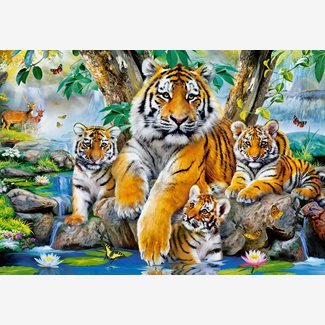 1000 bitar - Tigers by the Stream