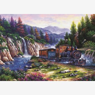 1000 bitar - Arturo Zarraga, Travelling by Train
