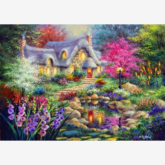 1500 bitar - Cottage Pond