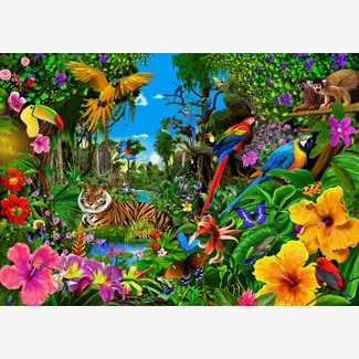1500 bitar - Jungle Sunrise