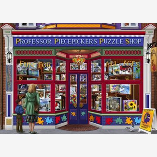 1500 bitar - Bigelow Illustrations, Professor Puzzles
