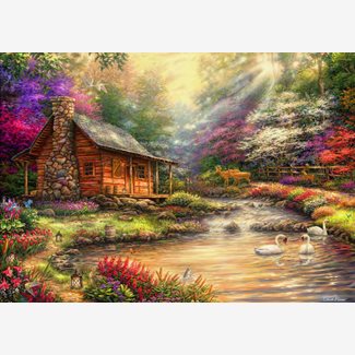 1000 bitar - Chuck Pinson, Brookside Retreat