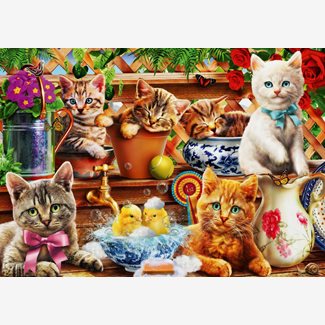 1000 bitar - Adrian Chesterman, Kittens in the Potting Shed