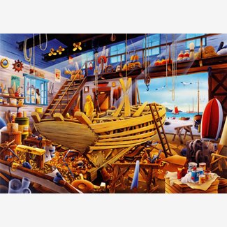 1000 bitar - Hiroyuki, Boat yard