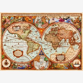 1000 bitar - Aimee Stewart, Vintage map