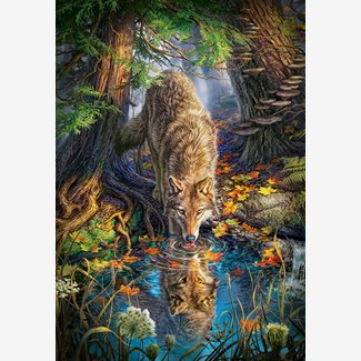 1500 bitar - Wolf in the wild