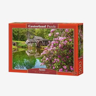 500 bitar - Mill by the pond