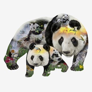 1000 bitar - XXL J.M.M. & Jurek Zamoyski, Panda-Monuim
