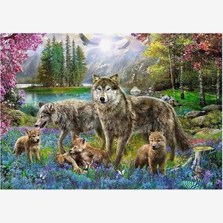 1000 bitar - Wolf family