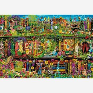 1500 bitar - Fairy bookcase