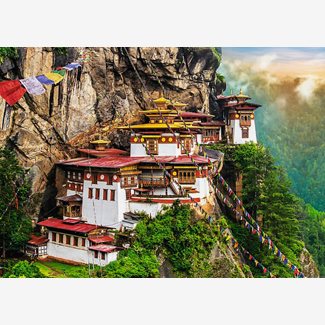 2000 bitar - Tigers nest, Bhutan