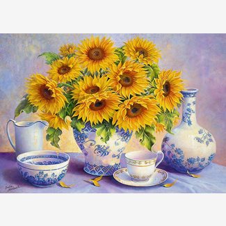 500 bitar - Sunflowers