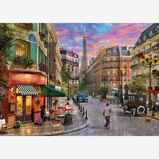 1000 bitar - Street to the Eiffel tower