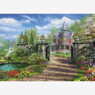 1000 bitar - Dominic Davison, Idyllic country estate