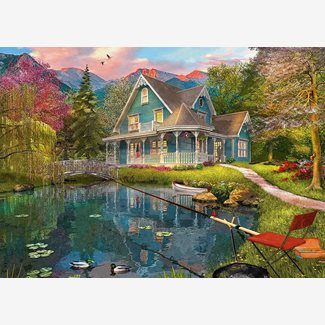 1000 bitar - Dominic Davison, Lakeside retirement home