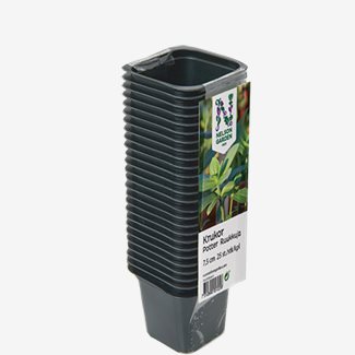 Krukor, plast, 9 cm, 20 st