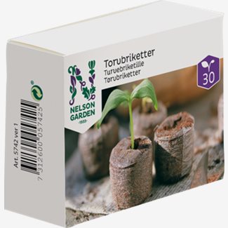 Torvbriketter, 30 st