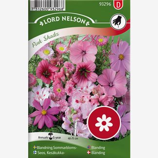 Mix, Sommarblommor, rosa