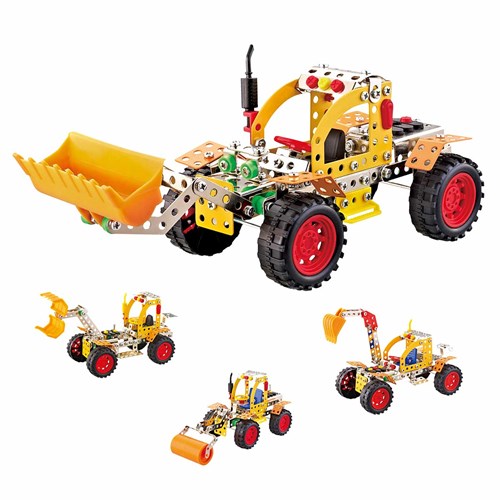 Mech-Tech - 4 pack arbetsfordon 282 delar