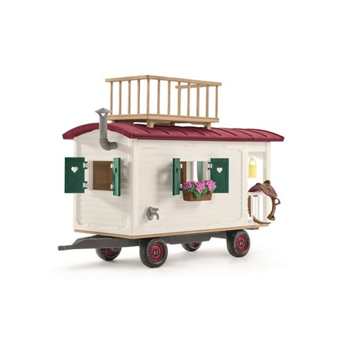 Schleich Ridklubbens lyxiga husvagn