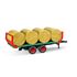 Balvagn med 8 runda balar   (02220)
