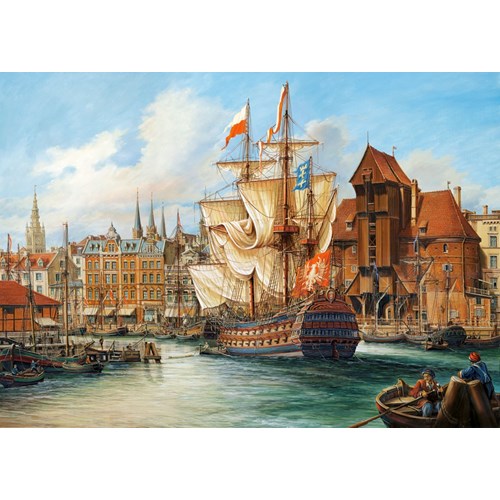 1000 bitar - Old Gdansk, Polen