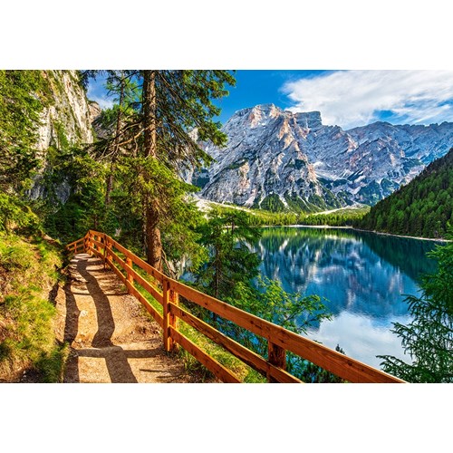 1000 bitar - Pragser Wildsee, Italien