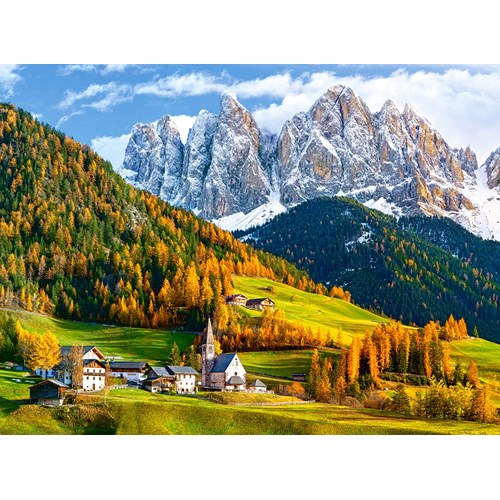 2000 bitar - Church of St. Magdalena, Dolomites
