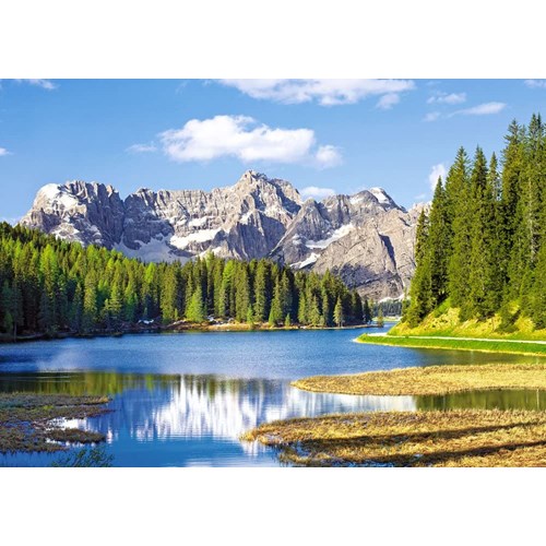 3000 bitar - Misurina Lake