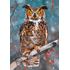 500 bitar - Great Horned Owl